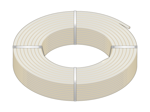Graphic of PEX coil