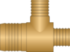 Side view of fitting