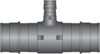 Graphic of 1-1/2" × 1-1/2" × 1/2" PEX F1960 HPP Tee