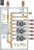 Graphic of V100 Boiler Panel 3 Htg