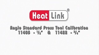 Embedded thumbnail for HeatLink 11400 Series Angle Standard Press Tool Calibration